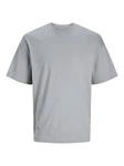 Jack & Jones T-Shirt JJEUrban Edge Grau/Hellgrau/Beige/Khaki/Braun