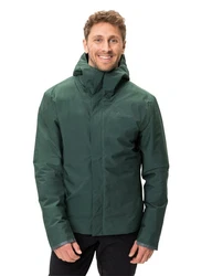 VAUDE Outdoorjacke Men's Cyclist Warm Rain Jacket Dunkelgrün/Grün