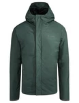 VAUDE Outdoorjacke Men's Cyclist Warm Rain Jacket Dunkelgrün/Grün