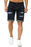 Indicode Shorts KADEN HOLES Dunkelblau/Blau/Schwarz