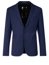 Drykorn Anzugsakko regular fit Dunkelblau/Blau
