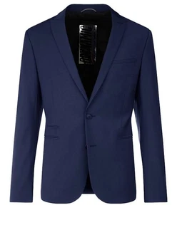 Drykorn Anzugsakko regular fit Dunkelblau/Blau
