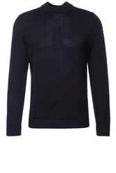 Drykorn Strickpullover Arwon Dunkelblau/Schwarz/Blau
