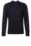 Drykorn Strickpullover Arwon Dunkelblau/Schwarz/Blau