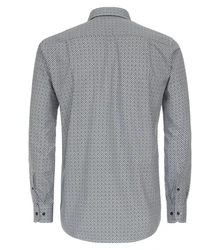 CASAMODA Langarm Businesshemd Comfort Fit Kentkragen Print 