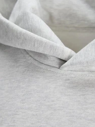 Jack & Jones Longsweatshirt JORVIBE SPONGY SWEAT HOOD Grau/Hellgrau