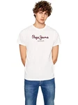 Pepe Jeans T-Shirt 'Eggo' Beige/Weiß/Creme