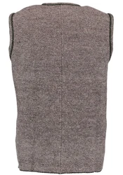 OS-Trachten Strickweste Ormeya Herren Weste Lila/Grau