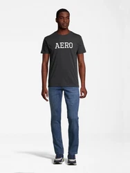 AROPOSTALE T-Shirt schwarz/wei