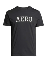 AROPOSTALE T-Shirt schwarz/wei