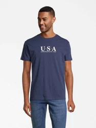 AROPostale T-Shirt navy/rot/wei