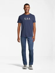 AROPostale T-Shirt navy/rot/wei