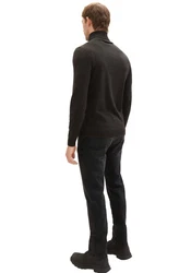 TOM TAILOR Slim-fit Jeans Schwarz