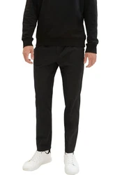 TOM TAILOR DENIM Hose Schwarz/Grün
