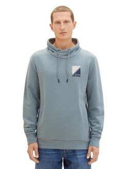 TOM TAILOR Sweatshirt PRINTED SNOOD TOM TAILOR Sweatshirt PRINTED SNOOD