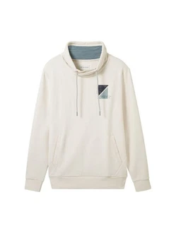TOM TAILOR Sweatshirt PRINTED SNOOD