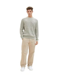 Strickpullover TWOTONE KNIT aus Baumwollmix