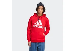 adidas Sportswear Kapuzensweatshirt ESSENTIALS BIG LOGO HOODIE Rot