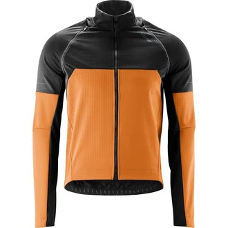 Gonso Fahrradjacke Bikejacke Canosio Braun/Orange