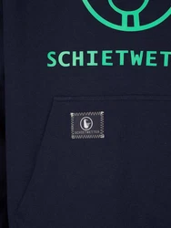 Schietwetter Kapuzenpullover Michael Herren Hoodie Lila/Türkis/Blau/Dunkelblau