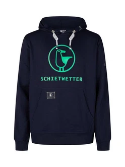 Schietwetter Kapuzenpullover Michael Herren Hoodie Lila/Türkis/Blau/Dunkelblau