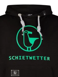 Schietwetter Kapuzenpullover Michael Herren Hoodie Lila/Grün