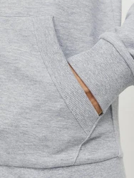 Jack & Jones Sweatjacke JJEPAULOS Grau/Hellgrau