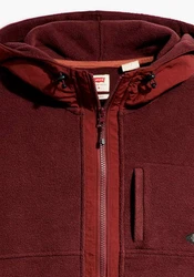 Levi's Kapuzensweatshirt ORBIT HALF ZIP blau