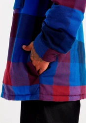 Levi's Hemdjacke HOODED JACK WORKER blau / indigo / hellgrau / rot