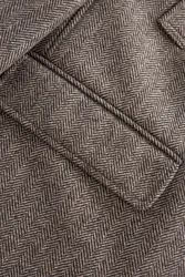 Next Steppmantel Mock-Gilet (1-tlg) Braun/Grau/Beige