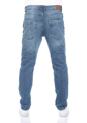 riverso Herren Jeans Hose RIVCaspar Slim Fit Jeanshose Blau/Hellblau