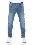 riverso Herren Jeans Hose RIVCaspar Slim Fit Jeanshose Blau/Hellblau