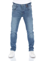 riverso Herren Jeans Hose RIVCaspar Slim Fit Jeanshose Blau/Hellblau