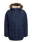 Jack & Jones Outdoorjacke JJDAVID PARKA JACKET Dunkelblau/Blau/Hellblau