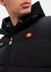 Ellesse Steppjacke NEBULA PADDED JACKET Schwarz/Dunkelblau/Braun