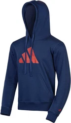 adidas Performance Perfo Script Graphic Hoody Blau/Dunkelblau/Hellblau