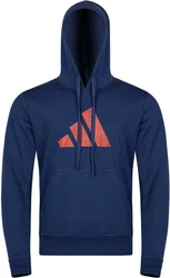 adidas Performance Perfo Script Graphic Hoody Blau/Dunkelblau/Hellblau