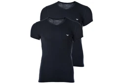 Emporio Armani Unterziehshirt 2er Pack Crew Neck Marine