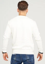 SOULSTAR Sweatshirt SYDNEY Weiß/Hellblau/Creme