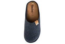 Fischer-Markenschuh Helge Hausschuh Blau/Dunkelblau/Hellblau/Grau