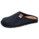 Fischer-Markenschuh Helge Hausschuh Blau/Dunkelblau/Hellblau/Grau