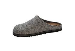 Fischer-Markenschuh Helge Hausschuh Grau/Hellgrau/Dunkelgrau
