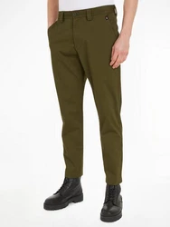 Tommy Jeans Chinohose TJM DAD CHINO Khaki/Dunkelgrün