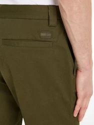 Tommy Jeans Chinohose TJM DAD CHINO Khaki/Dunkelgrün
