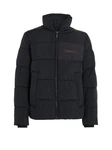 Calvin Klein Steppjacke CRINKLE NYLON QUILT JACKET Schwarz/Grau/Dunkelblau