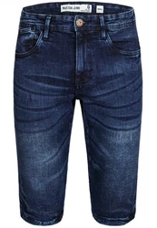 Indicode Jeansshorts Jaspar Blau/Dunkelblau/Hellblau/Lila