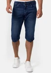 Indicode Jeansshorts Jaspar Blau/Dunkelblau/Hellblau/Lila