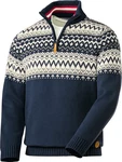 Hinterstoisser Norwegerpullover Herren Dunkelblau/Blau/Hellblau