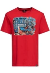 KingKerosin Print Shirt Killer Kahuna Rot/Dunkelrot