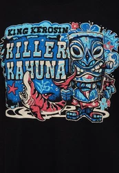 KingKerosin Print Shirt Killer Kahuna Blau/Schwarz/Mischfarben